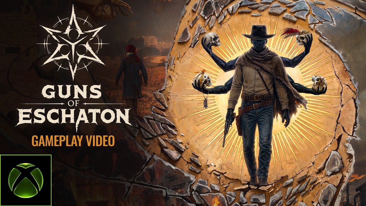 Guns of Eschaton | Soulslike FPS Western | Gameplay Trailer - YouTube