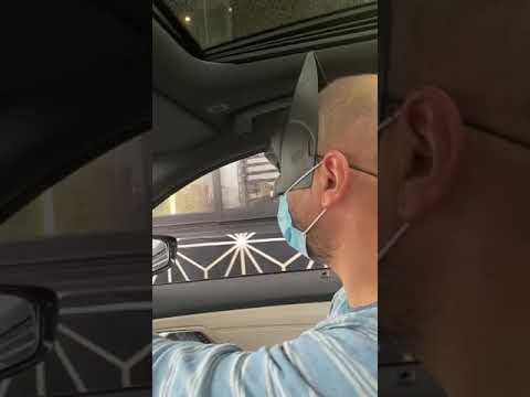 Bat dad stops for coffee