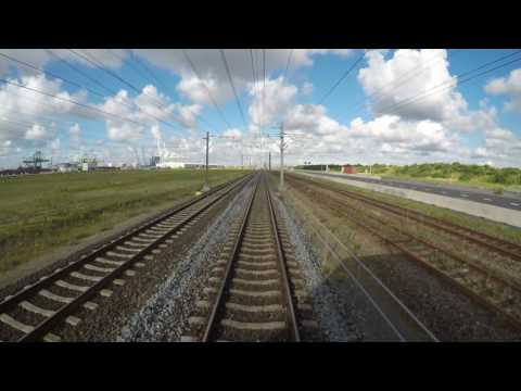 Cabinerit: Havenspoorlijn, Maasvlakte-oost - Kijfhoek 4K UHD.