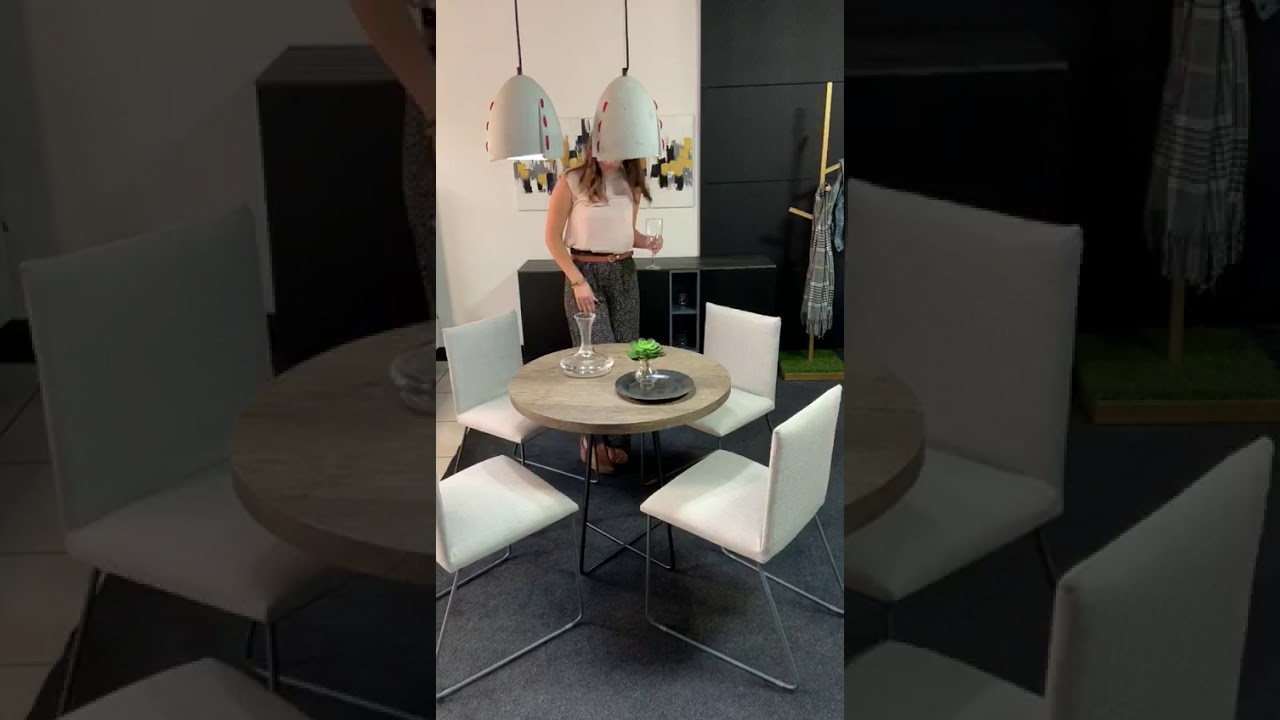 Juego Comedor redondo 80cm