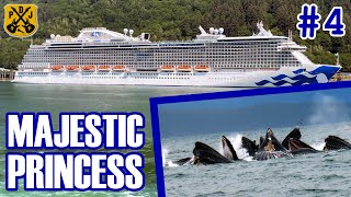 Majestic Princess Pt.4 - Icy Strait Point, Whale Watching, Bubble Net Feeding, Glacier Wind Charters