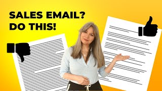 How to write a sales email: use this trick to keep them reading!
