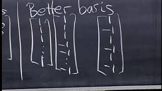 31. Change of Basis; Image Compression
