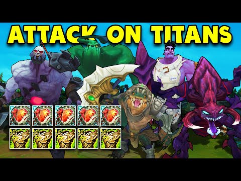 LEAGUE OF TITANS: L’ATTACCO DEI GIGANTI (5 HEARTSTEEL) - TROLL SQUAD
