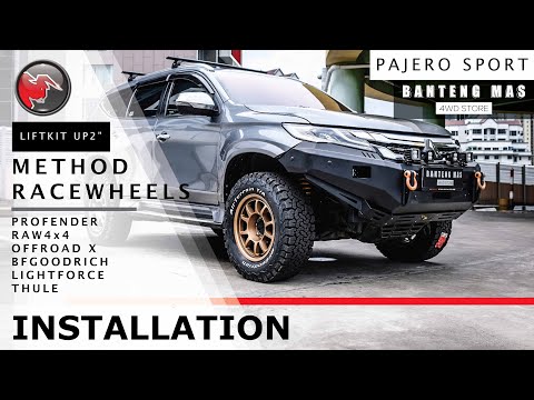 AUTOGANTENG PAJERO WITH METHOD RACEWHEELS MR702 BRONZE