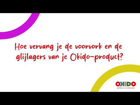 Okido voorvork vervangen