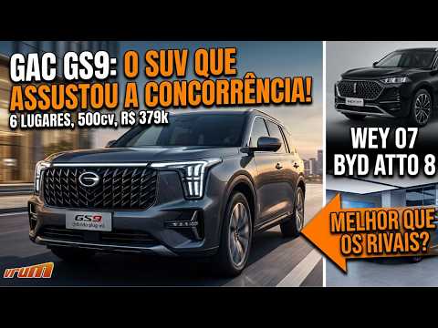 GAC GS9: O SUV de Luxo que Vai DESTRUIR a Concorrência? #carros