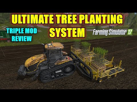 FS17 - Ultimate Tree Planting System "Mod Review"
