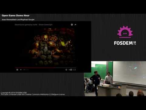 FOSDEM 2016 | Godot Engine presentation at the Open Game Demo Hour
