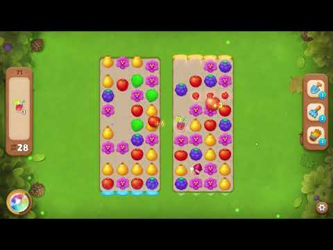 Gardenscapes - Level 71 Gameplay | Candy Girl
