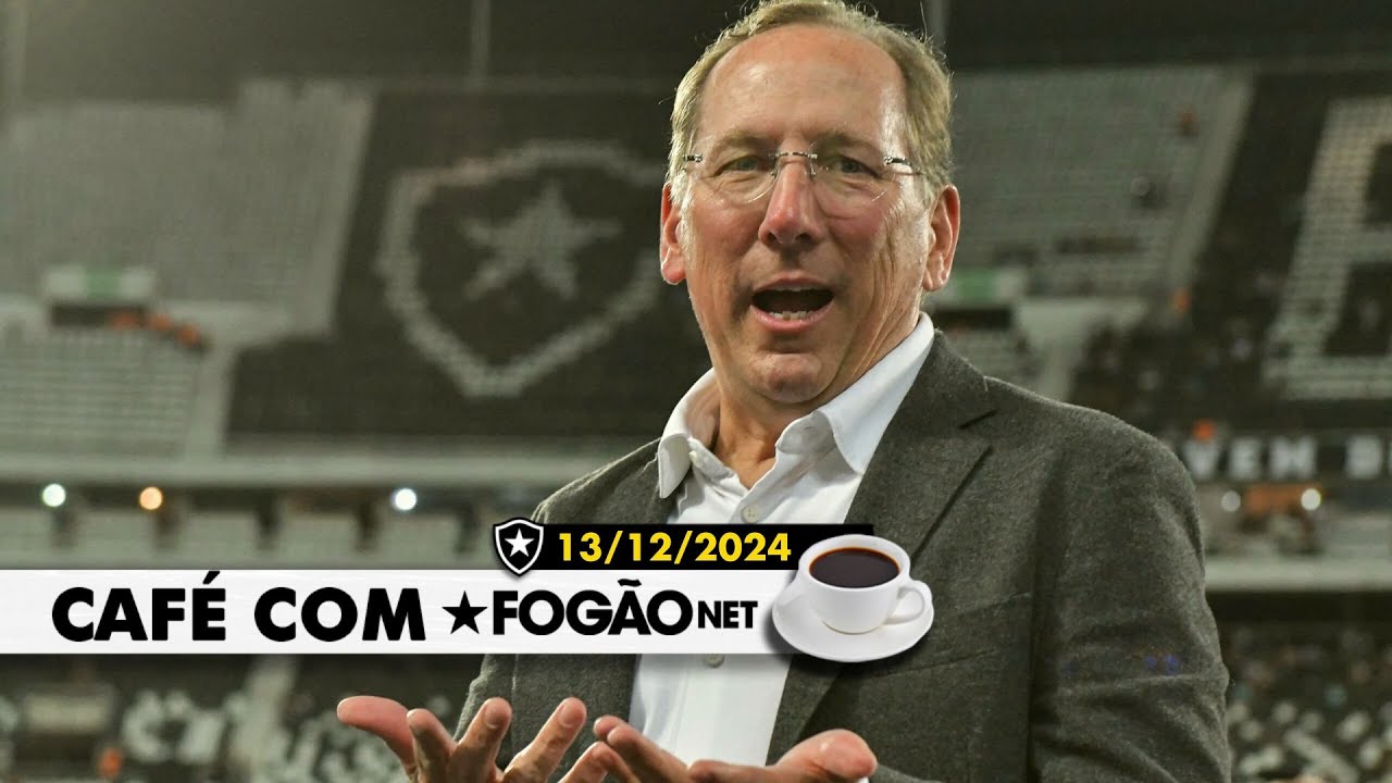 LIVE CAFÉ COM FOGÃONET | Gatito quer renovar; ranking da Conmebol; janela do Botafogo