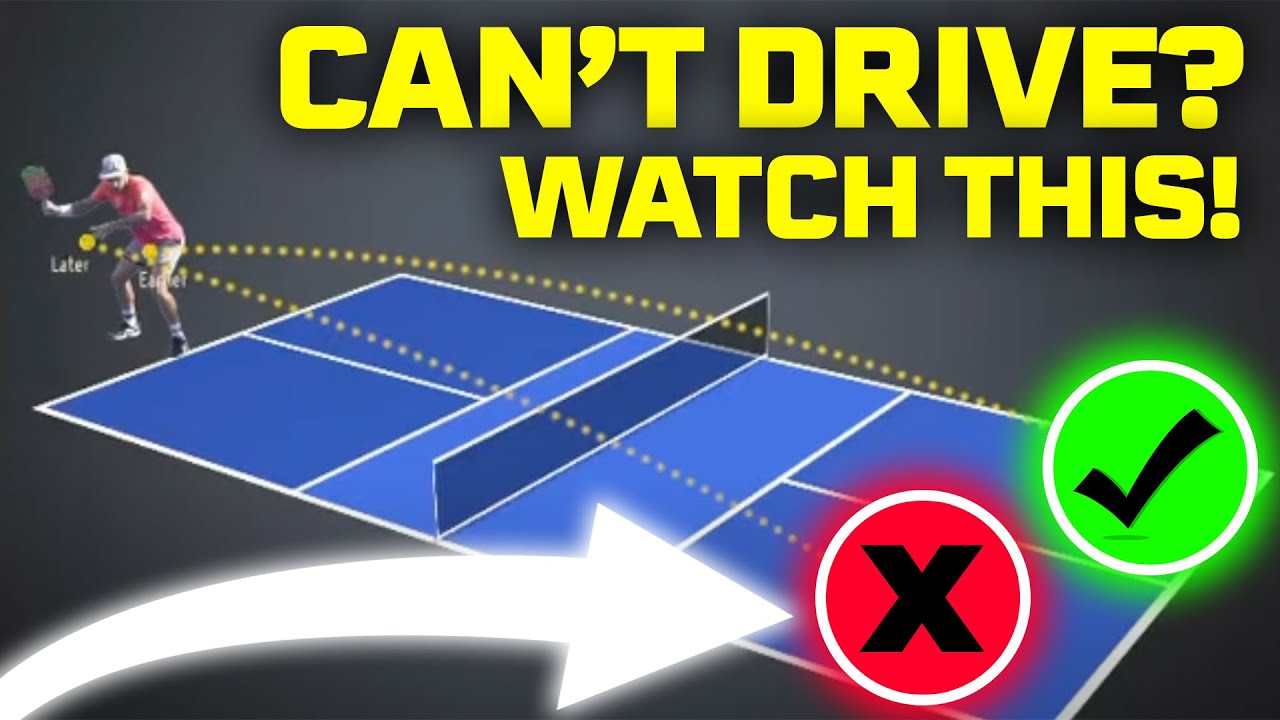 This Is The Only Pickleball Drive Lesson You'll Ever Need... | Tyson McGuffin Pickleball