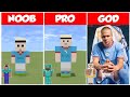 NOOB vs PRO vs GOD: ERLING HAALAND Batalla Minecraft