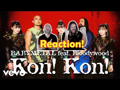 Musicians react to hearing BABYMETAL - Kon! Kon! feat. Bloodywood (OFFICIAL MUSIC VIDEO)