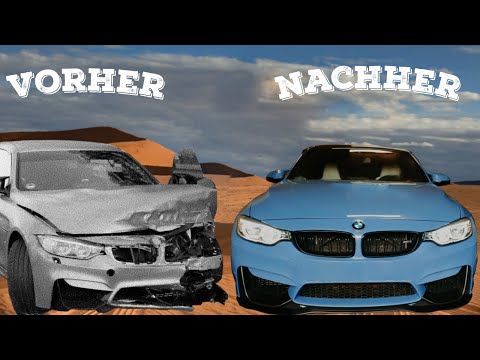 In 8 Minuten einen M3 BMW Unfall Instandsetzen!