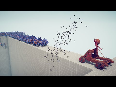 CATAPULT GOD BRIDGE LAST STAND - Totally Accurate Battle Simulator