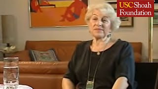 Holocaust Survivor Liesl Loeb Testimony