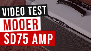 Video thumbnail for MOOER SD75 Guitar Amplifier Video Test by Musicoff - Where Music Matters