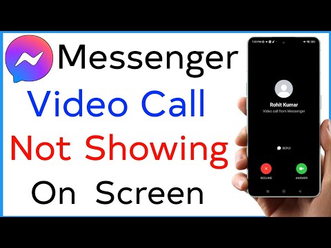 Messenger Video Call Not Showing On Screen | Messenger Video Call Not Displaying