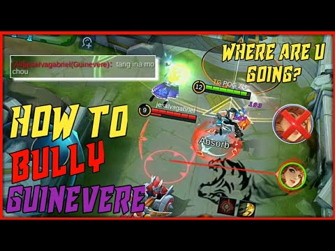 How to bully guinevere, Where are you going guinevere?😡 • ChouMontage #23 • MLBB