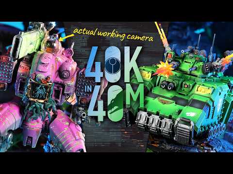 The Salamanders bring the heat against the T'au Empire. Nick vs Thomas Warhammer 40k in 40m