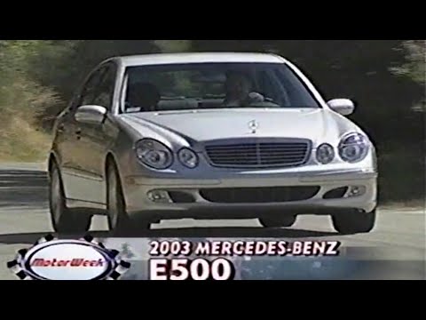 2003 Mercedes-Benz E500 V8 (W211) - MotorWeek Retro