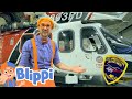 Blippi Learns And Explores A Firefighting Helicopter Educational Videos For Kids