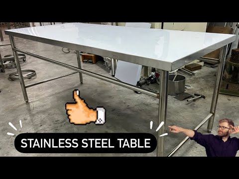 Steel And Granite Table