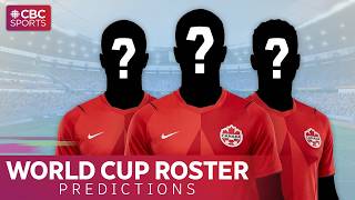 Canada’s World Cup Roster PREDICTIONS ???? Who’s In, Who’s Out