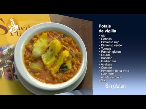 Receta de Potaje de vigilia sin gluten, como se hace