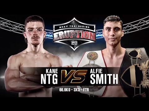 Eruption Muay Thai 20: Kane Singleton Vs Alfie Smith