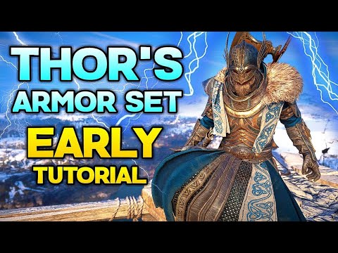 AC Valhalla | How To Get THOR'S ARMOR SET ASAP! All Locations & Boss Fights Tutorial!