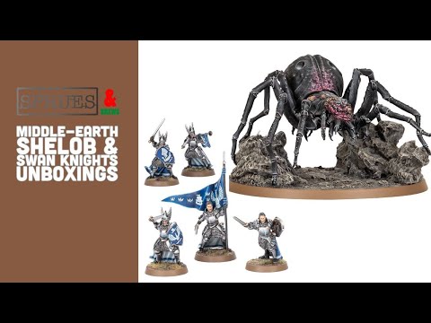 The Path of Cirith Ungol and Foot Knights of Dol Amroth Unboxing & Review - Middle-Earth SBG -Shelob