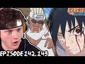 KILLER BEE VS SASUKE Naruto Shippuden Reaction Episodes 142 143