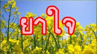 ยาใจ  @  พระอาจารย์สมภพ โชติปัญโญ