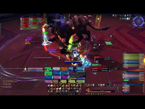 Maut Ny'alotha Raid Mythic Guild Epic Wipe - Ragnaros holy paladin pov