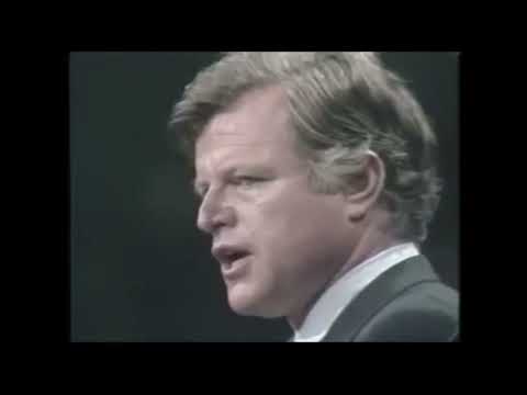 The Dream Shall Never Die Speech excerpt US Senator Ted Kennedy 1980 Democratic National Convention