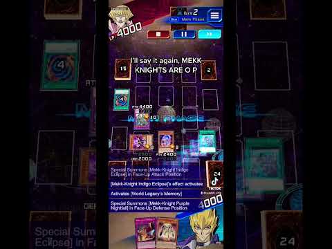 YUGIOH DUEL LINKS: ANOTHER REASON MEKK KNIGHTS ARE OP!