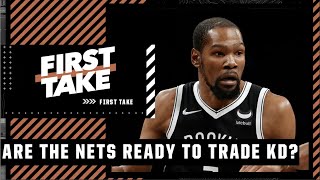 How interested should the Nets be in trading Kevin Durant for Jaylen Brown? | First Take
