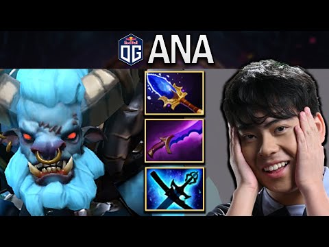 OG.ANA SPIRIT BREAKER WITH AGHANIMS-SHADOWBLADE - DOTA 2 GAMEPLAY