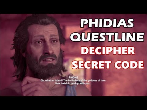 Assassin's Creed: Odyssey - Phidias Questline (Code Locations & Secret Room)