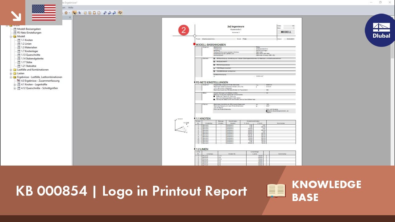 KB 000854 | Logo in Printout Report
