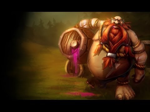 LoL Pro: "Faker" | Gragas Mid | League of Legends gameplay | Preseason 4 | HD