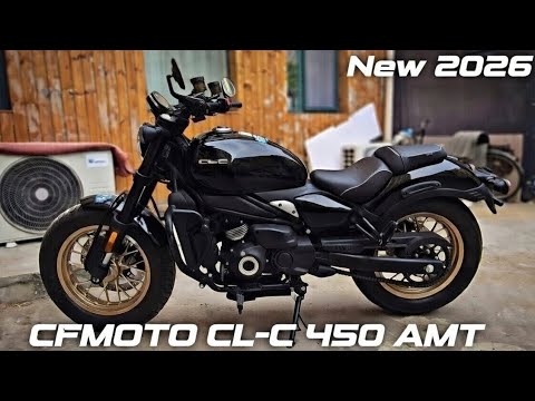 New 2026 CFMOTO CLC 450 AMT - Review | English | 4K.