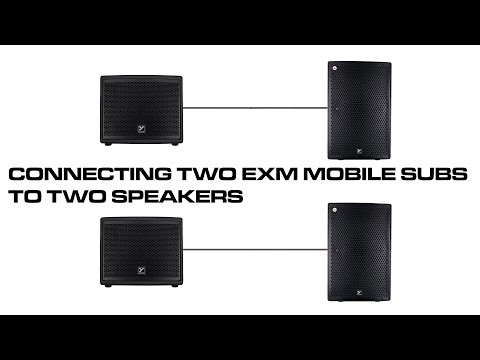 EXM Mobile Sub Part 5 - Connecting Two Mobile Subs to Two Speakers