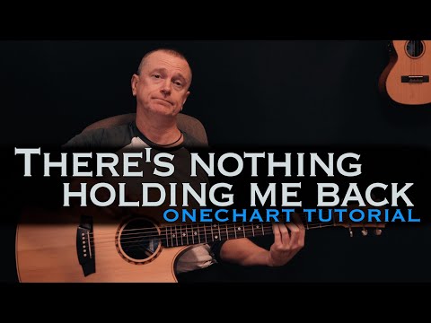 There's nothing holding me back Shawn Mendes guitar tutorial lesson [free tab]