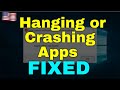 How to Fix Hanging or Crashing Apps Windows 11