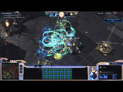 Starcraft 2 Co-op What if Karax's Chrono Boost workers?