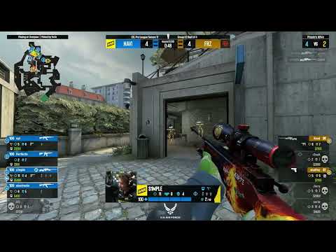 s1mple insane 4k with VAC wallbangs in overpass against forze
