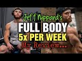 Should YOU Train 5x PER WEEK Like Jeff Nippard? Does The Science Really Support It???